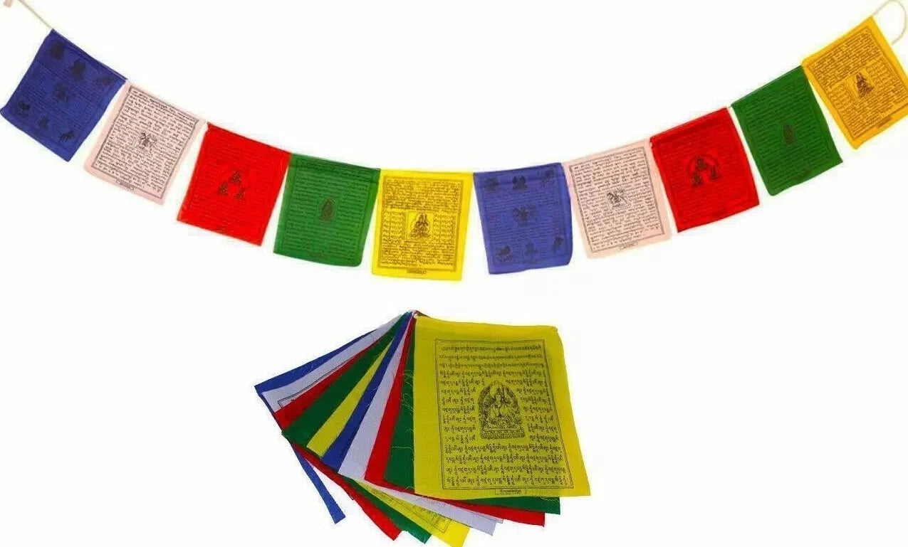 Tibetan Prayer Flags Prosperity Happiness 5M